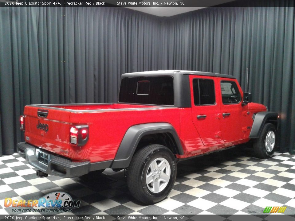 2020 Jeep Gladiator Sport 4x4 Firecracker Red / Black Photo #6