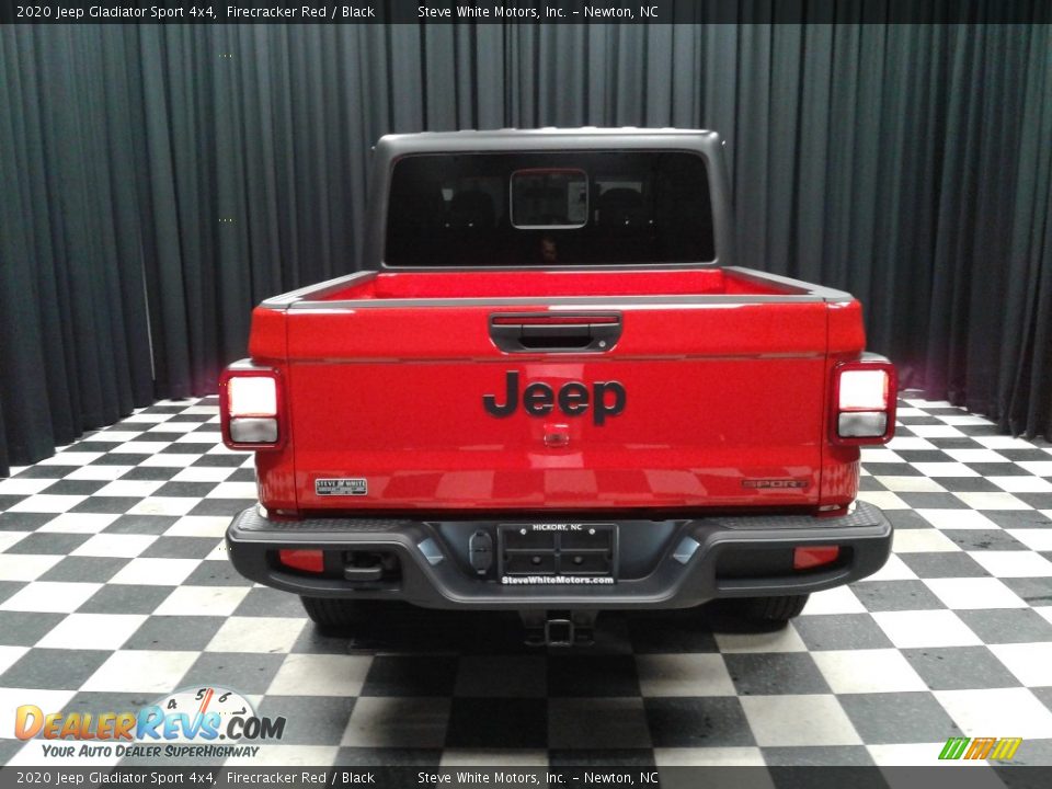 2020 Jeep Gladiator Sport 4x4 Firecracker Red / Black Photo #7