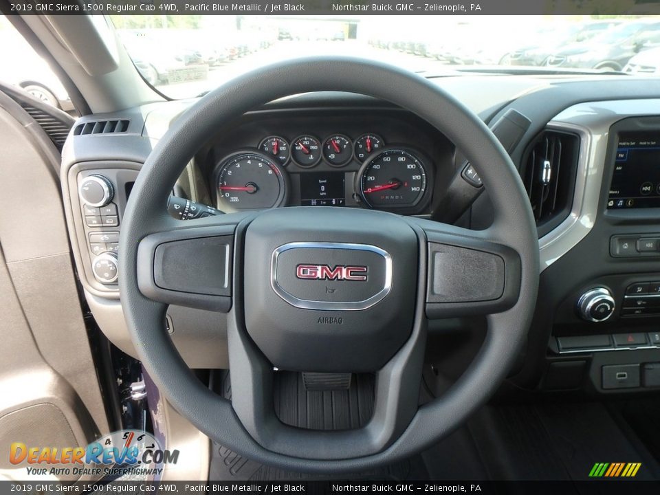 2019 GMC Sierra 1500 Regular Cab 4WD Steering Wheel Photo #17