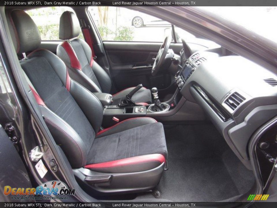 2018 Subaru WRX STI Dark Gray Metallic / Carbon Black Photo #3