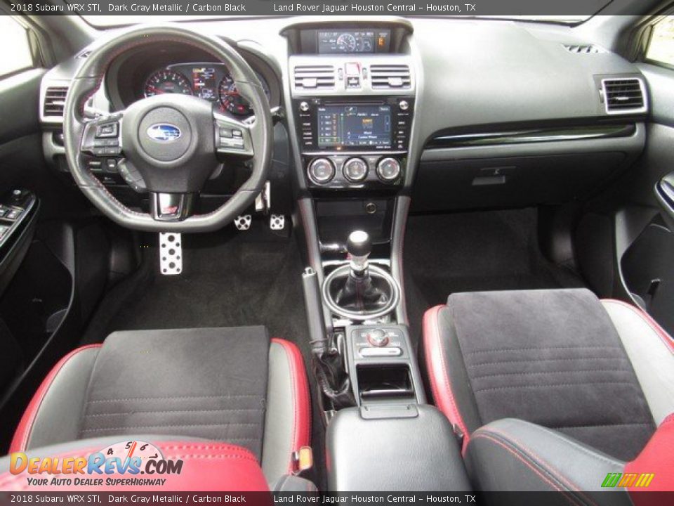2018 Subaru WRX STI Dark Gray Metallic / Carbon Black Photo #4