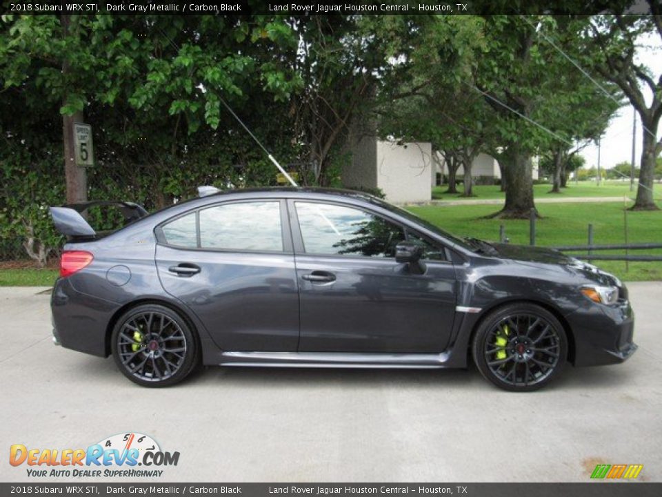 Dark Gray Metallic 2018 Subaru WRX STI Photo #7