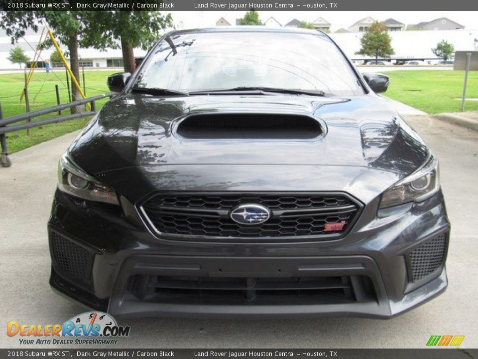 2018 Subaru WRX STI Dark Gray Metallic / Carbon Black Photo #11