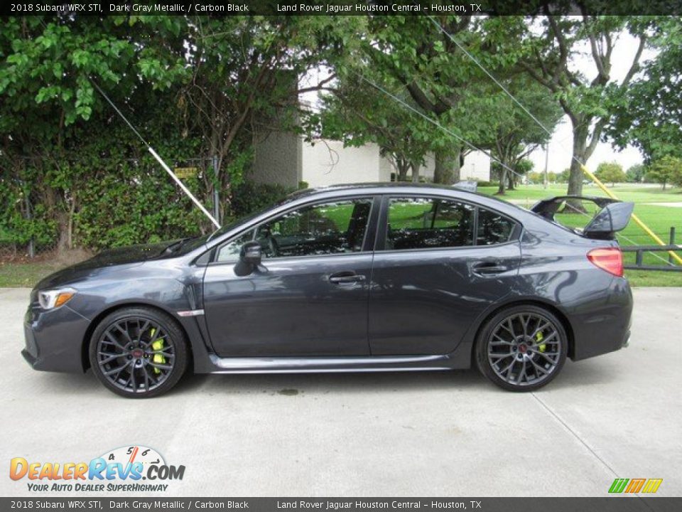 Dark Gray Metallic 2018 Subaru WRX STI Photo #13