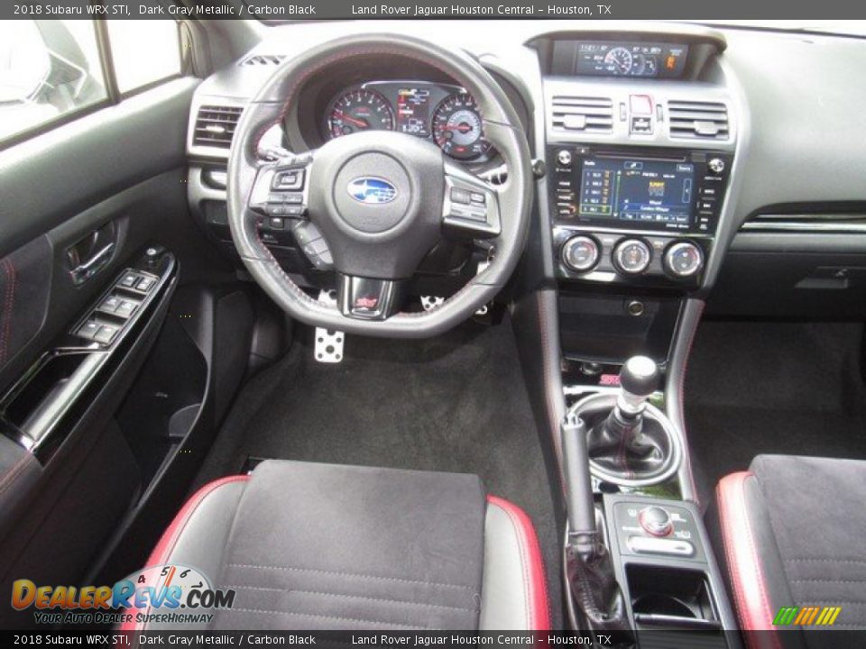 2018 Subaru WRX STI Dark Gray Metallic / Carbon Black Photo #15