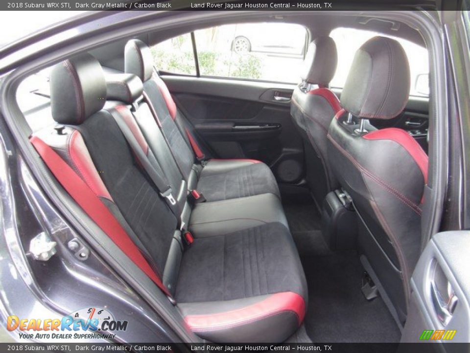 Rear Seat of 2018 Subaru WRX STI Photo #19