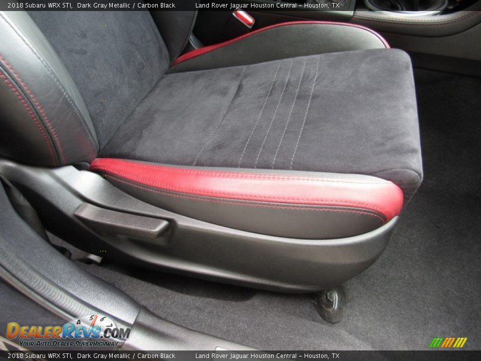 2018 Subaru WRX STI Dark Gray Metallic / Carbon Black Photo #20