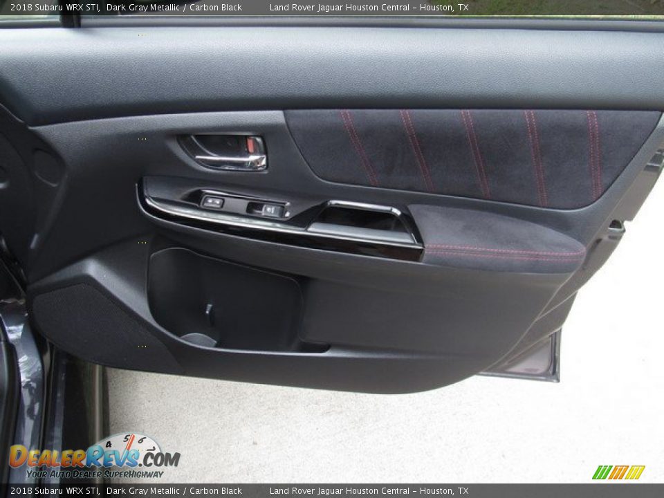 2018 Subaru WRX STI Dark Gray Metallic / Carbon Black Photo #21