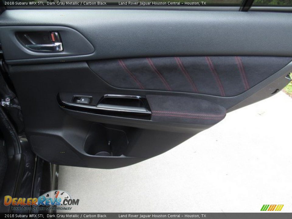 2018 Subaru WRX STI Dark Gray Metallic / Carbon Black Photo #22