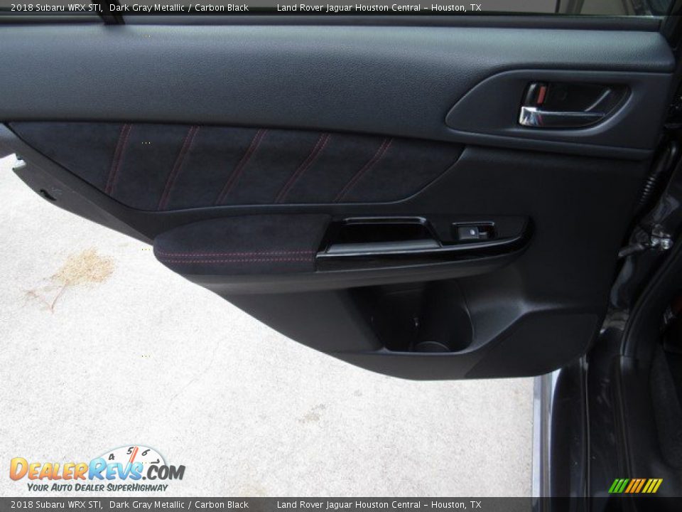 2018 Subaru WRX STI Dark Gray Metallic / Carbon Black Photo #23