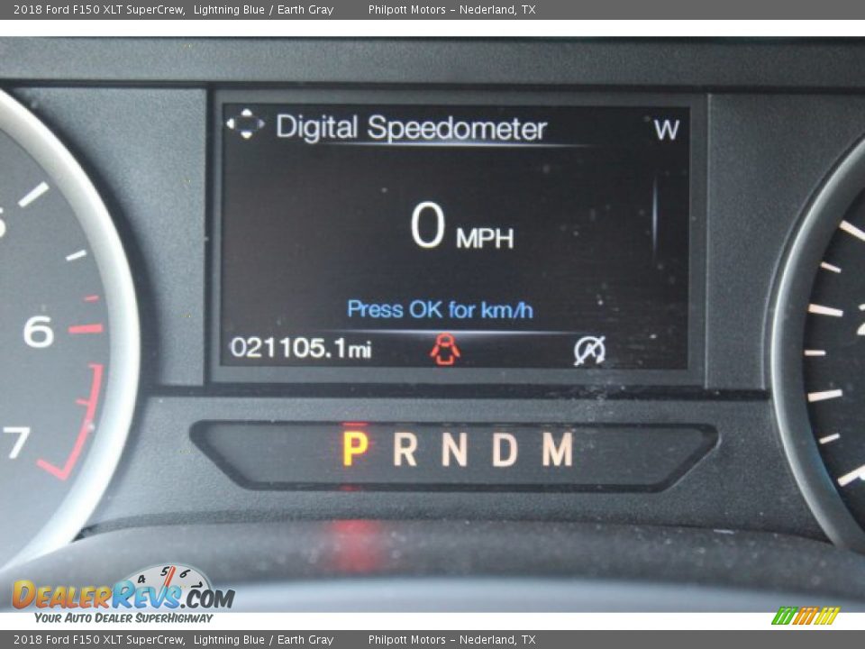 2018 Ford F150 XLT SuperCrew Lightning Blue / Earth Gray Photo #15