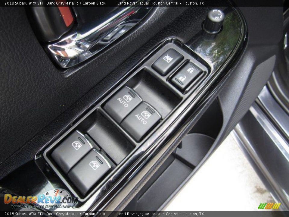 2018 Subaru WRX STI Dark Gray Metallic / Carbon Black Photo #25