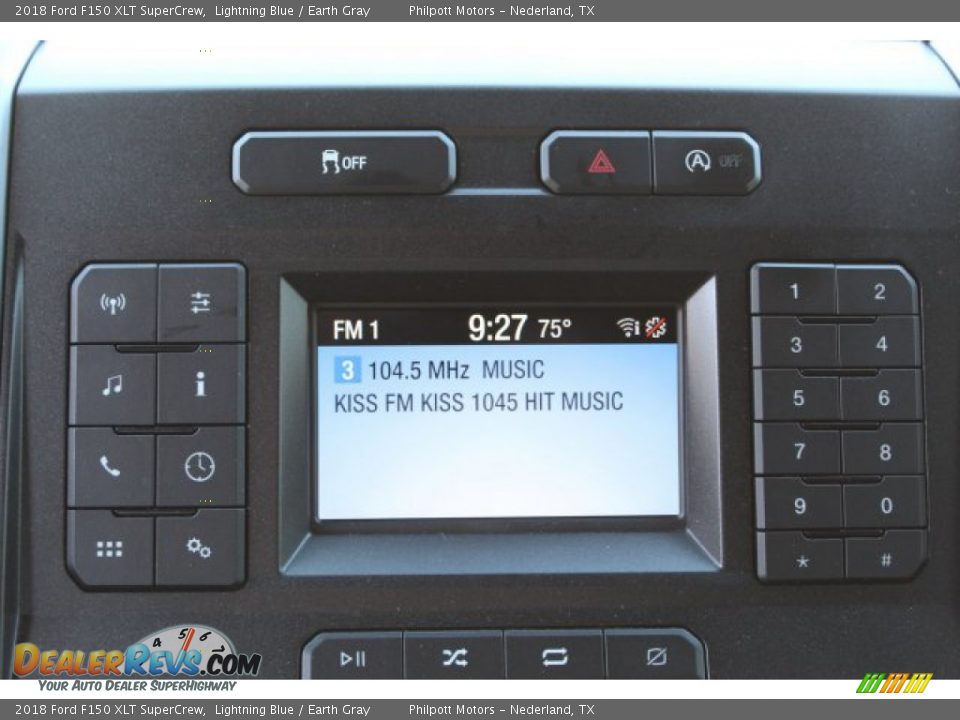 2018 Ford F150 XLT SuperCrew Lightning Blue / Earth Gray Photo #16