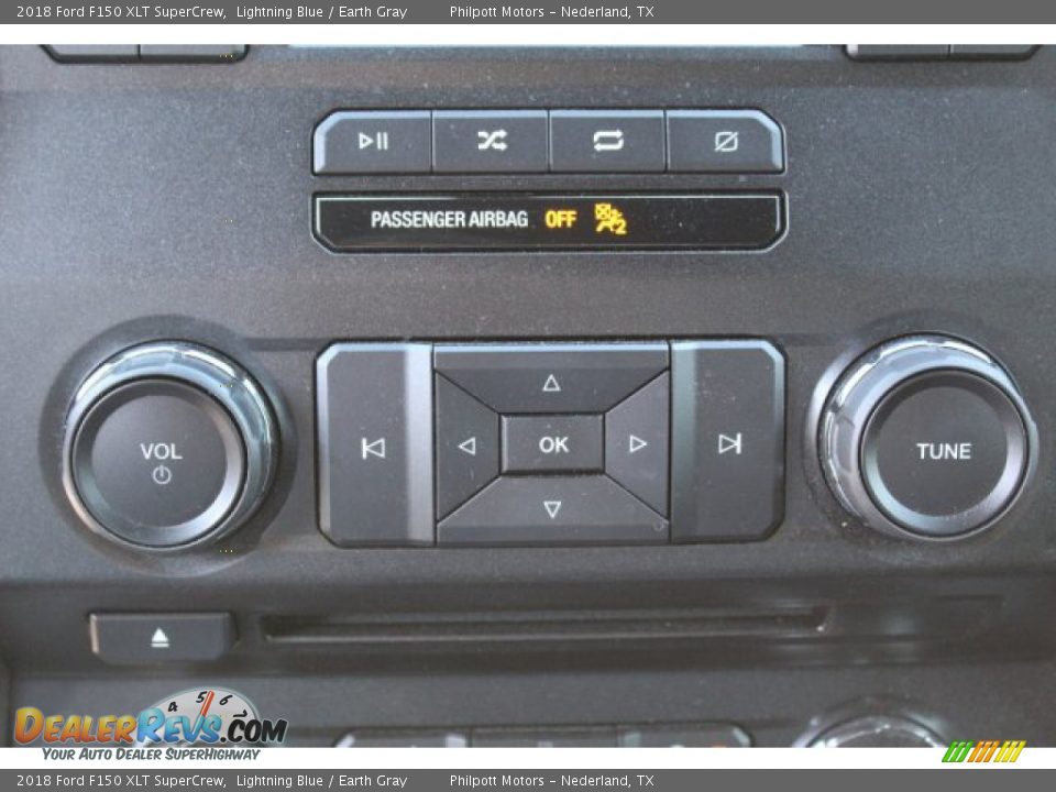 2018 Ford F150 XLT SuperCrew Lightning Blue / Earth Gray Photo #17