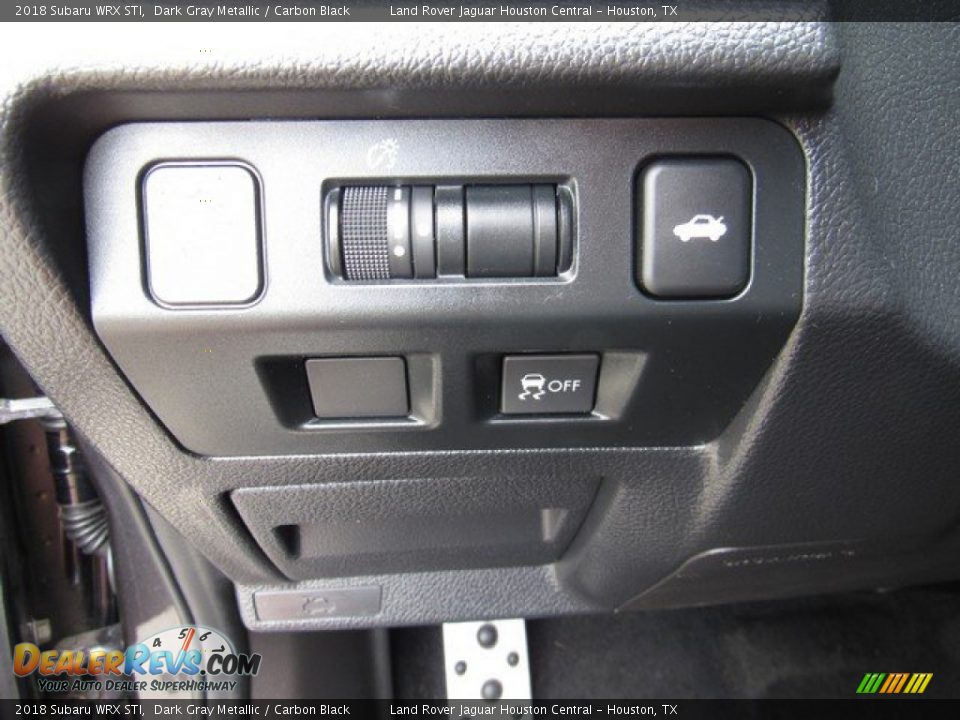 2018 Subaru WRX STI Dark Gray Metallic / Carbon Black Photo #27