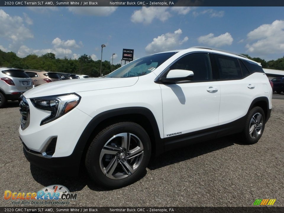 2020 GMC Terrain SLT AWD Summit White / Jet Black Photo #1