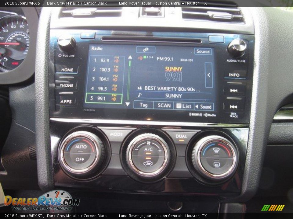 2018 Subaru WRX STI Dark Gray Metallic / Carbon Black Photo #32