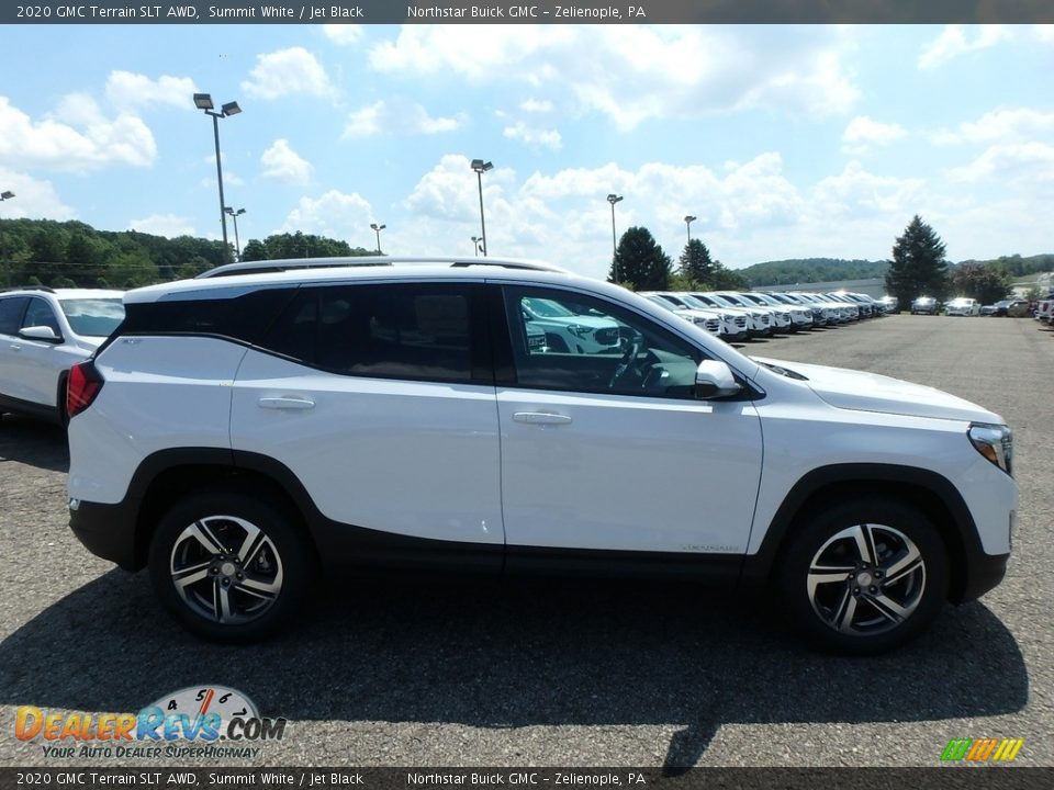 2020 GMC Terrain SLT AWD Summit White / Jet Black Photo #4