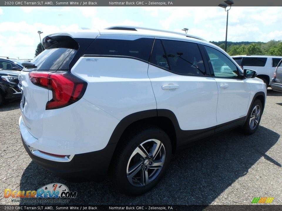 2020 GMC Terrain SLT AWD Summit White / Jet Black Photo #5