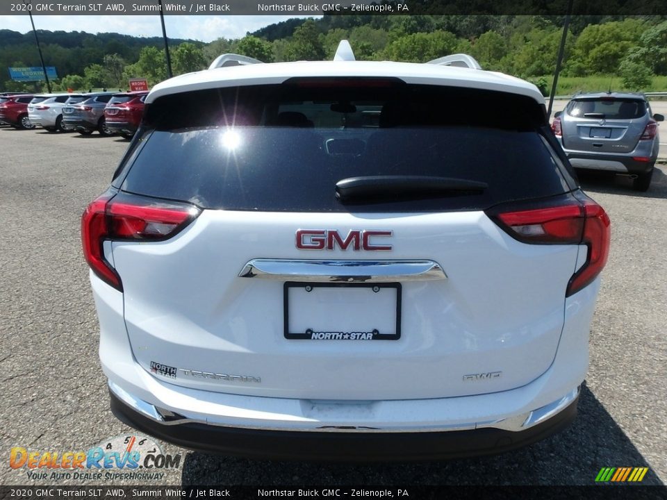 2020 GMC Terrain SLT AWD Summit White / Jet Black Photo #6
