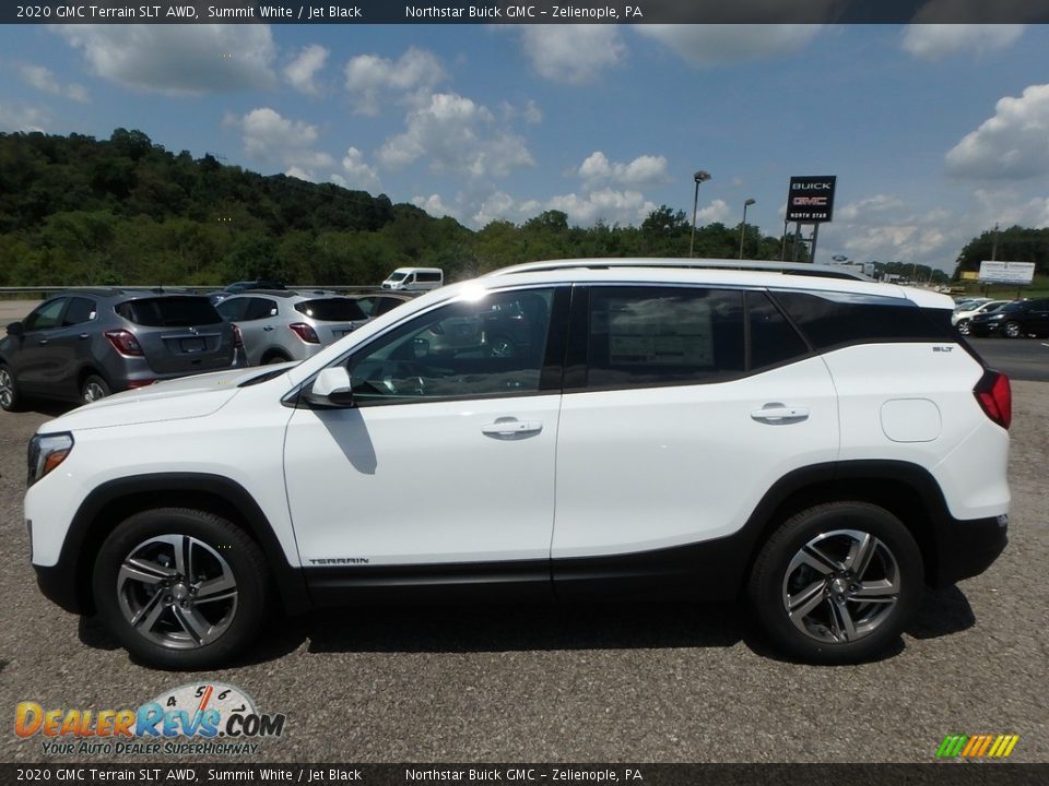 2020 GMC Terrain SLT AWD Summit White / Jet Black Photo #9