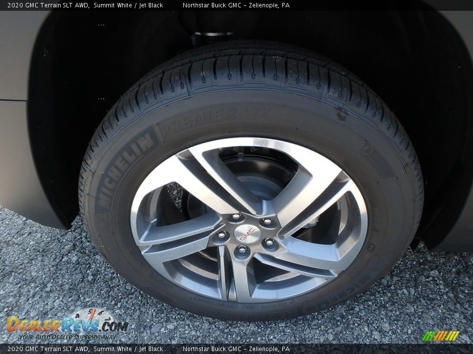 2020 GMC Terrain SLT AWD Summit White / Jet Black Photo #10