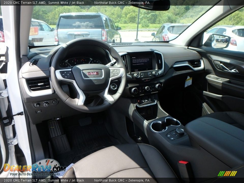 2020 GMC Terrain SLT AWD Summit White / Jet Black Photo #15