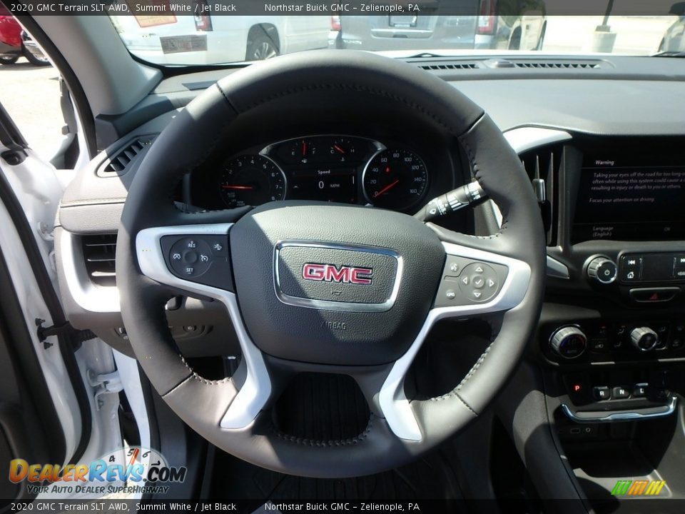 2020 GMC Terrain SLT AWD Summit White / Jet Black Photo #17
