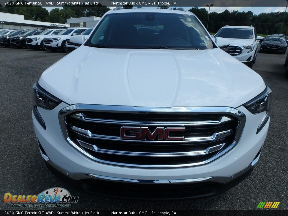 2020 GMC Terrain SLT AWD Summit White / Jet Black Photo #2