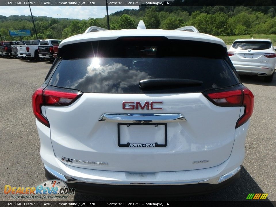 2020 GMC Terrain SLT AWD Summit White / Jet Black Photo #6