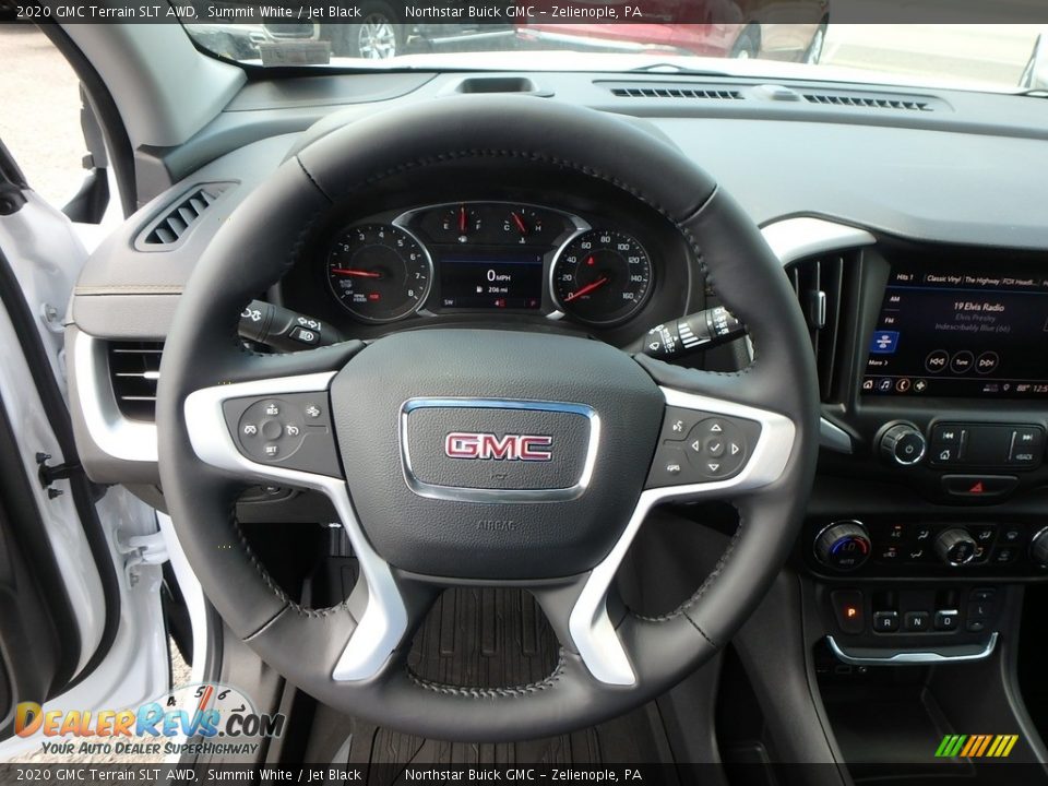 2020 GMC Terrain SLT AWD Steering Wheel Photo #17