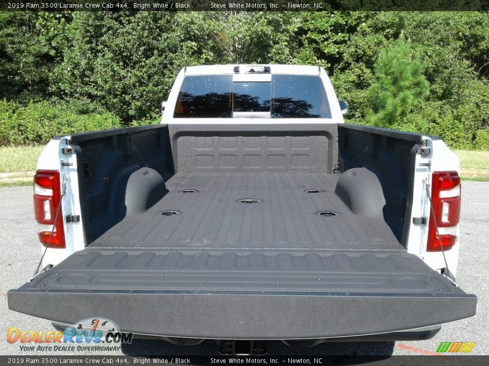 2019 Ram 3500 Laramie Crew Cab 4x4 Bright White / Black Photo #13