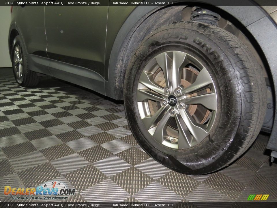 2014 Hyundai Santa Fe Sport AWD Cabo Bronze / Beige Photo #3