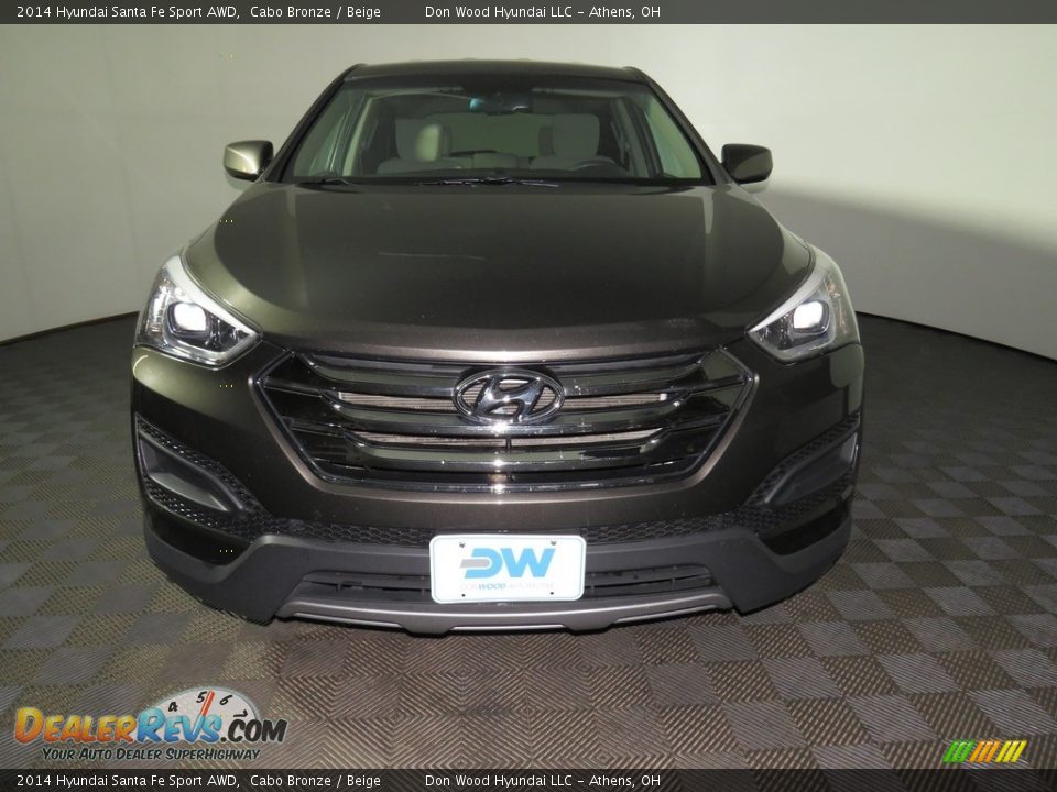 2014 Hyundai Santa Fe Sport AWD Cabo Bronze / Beige Photo #4