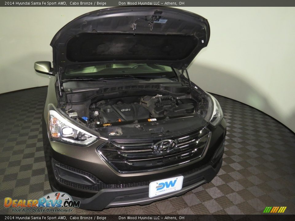 2014 Hyundai Santa Fe Sport AWD Cabo Bronze / Beige Photo #5