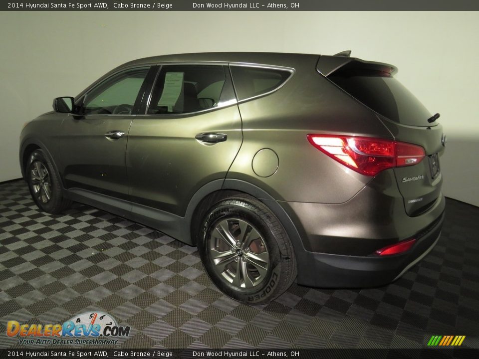 2014 Hyundai Santa Fe Sport AWD Cabo Bronze / Beige Photo #9