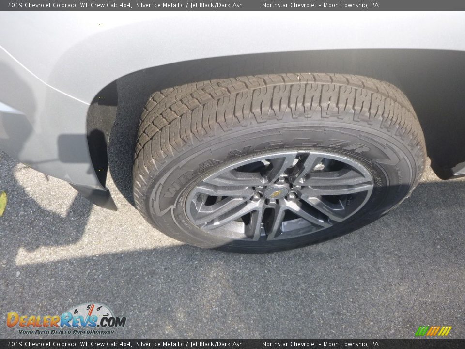 2019 Chevrolet Colorado WT Crew Cab 4x4 Silver Ice Metallic / Jet Black/Dark Ash Photo #2
