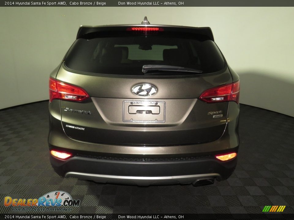 2014 Hyundai Santa Fe Sport AWD Cabo Bronze / Beige Photo #11