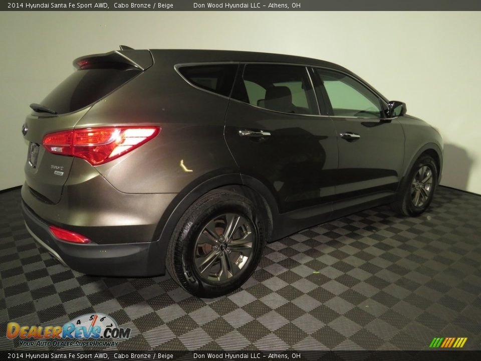 2014 Hyundai Santa Fe Sport AWD Cabo Bronze / Beige Photo #14