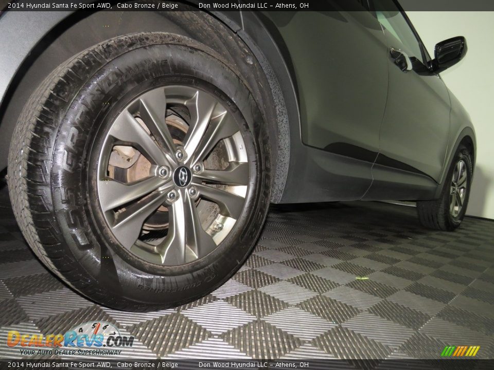 2014 Hyundai Santa Fe Sport AWD Cabo Bronze / Beige Photo #15