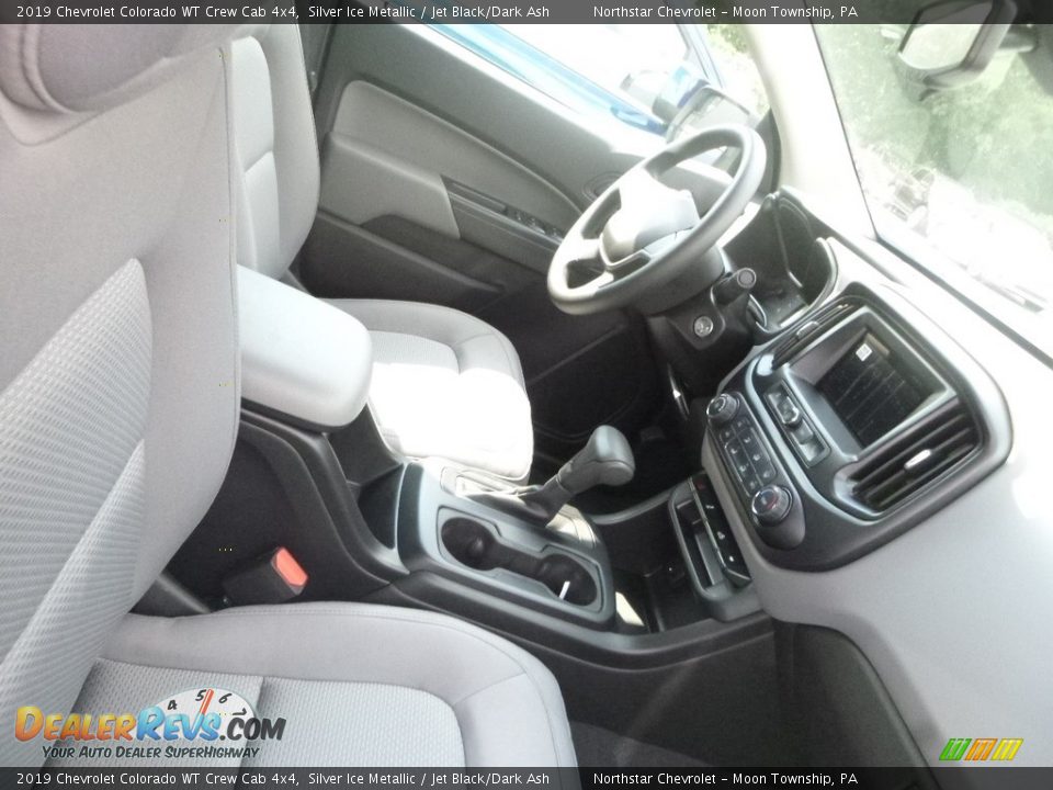 2019 Chevrolet Colorado WT Crew Cab 4x4 Silver Ice Metallic / Jet Black/Dark Ash Photo #8