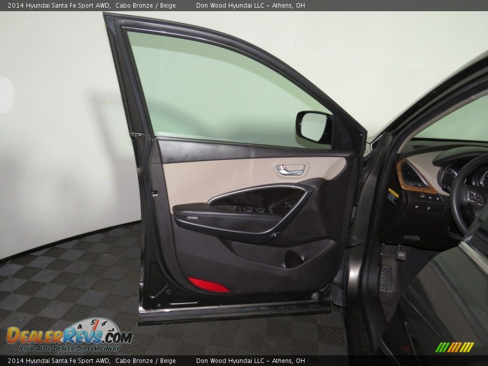 2014 Hyundai Santa Fe Sport AWD Cabo Bronze / Beige Photo #16
