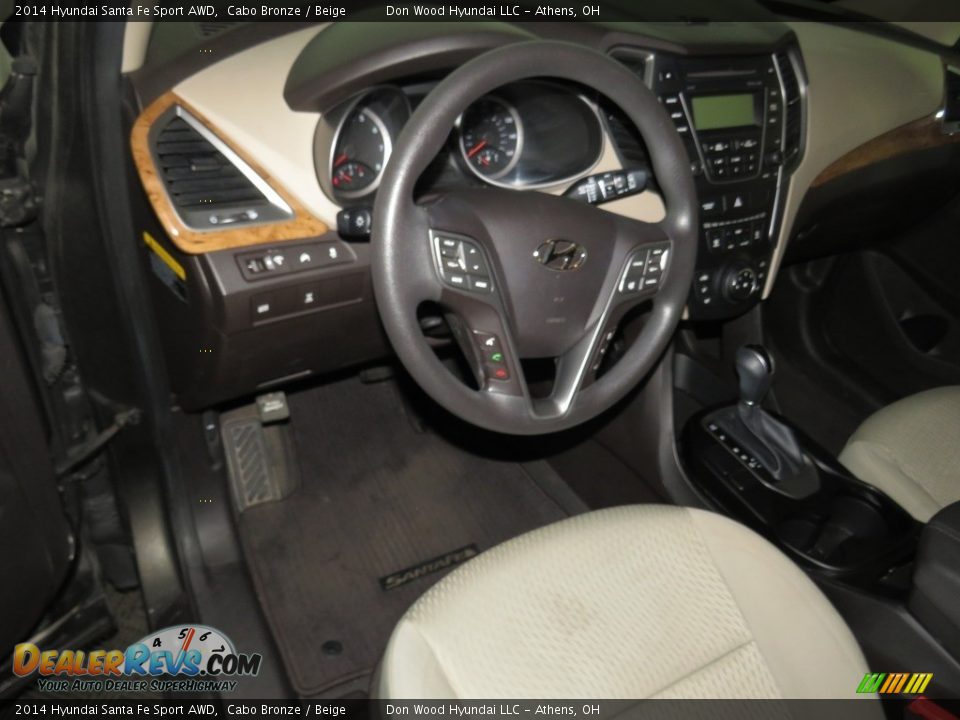 2014 Hyundai Santa Fe Sport AWD Cabo Bronze / Beige Photo #18