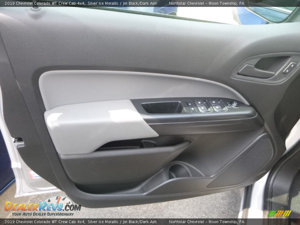 2019 Chevrolet Colorado WT Crew Cab 4x4 Silver Ice Metallic / Jet Black/Dark Ash Photo #12