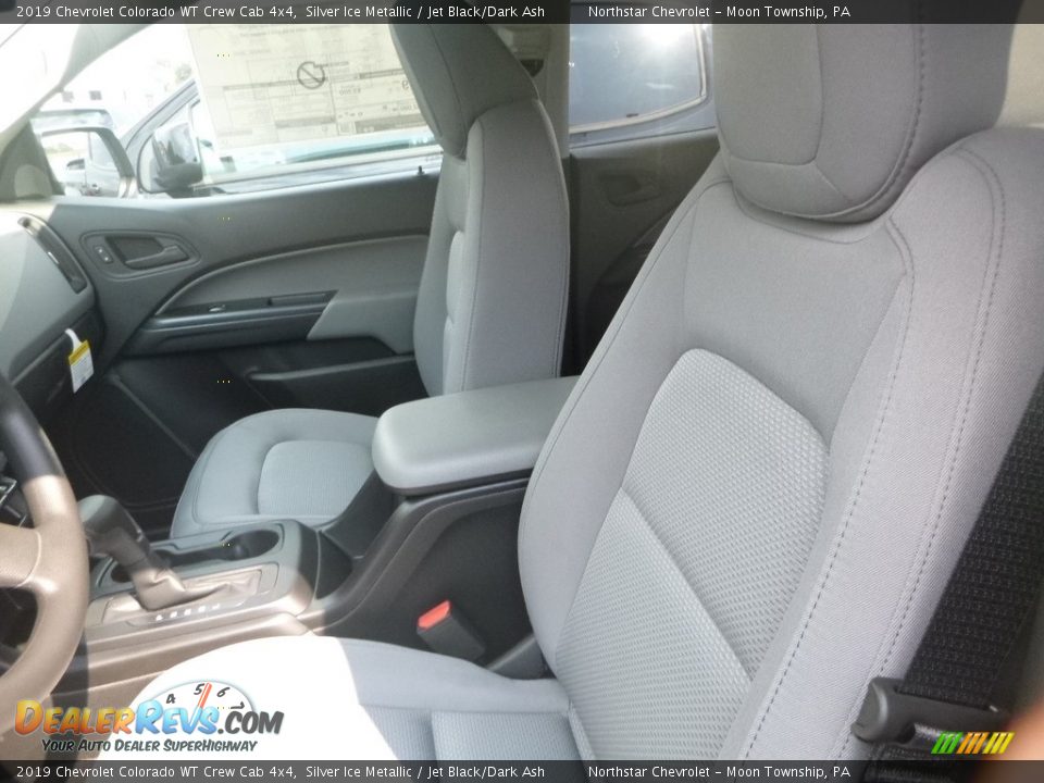 2019 Chevrolet Colorado WT Crew Cab 4x4 Silver Ice Metallic / Jet Black/Dark Ash Photo #13