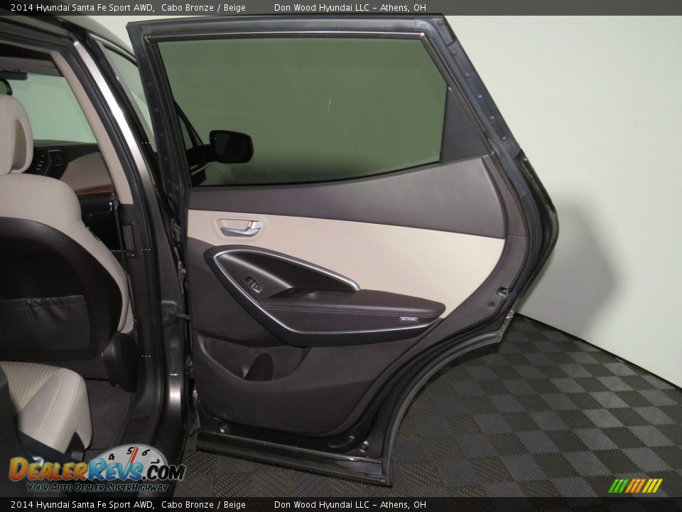 2014 Hyundai Santa Fe Sport AWD Cabo Bronze / Beige Photo #22