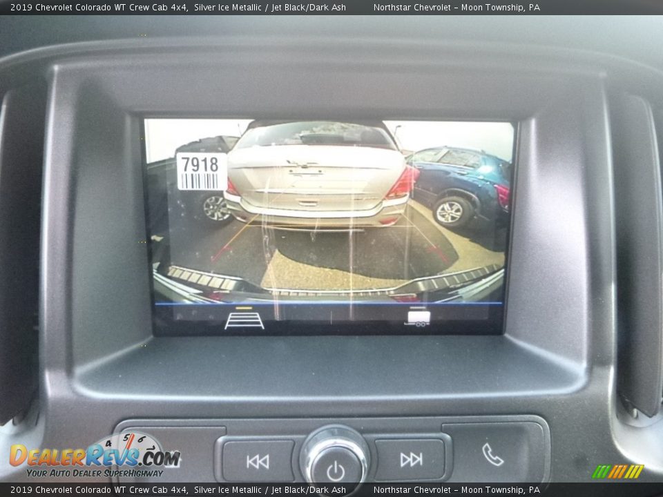 2019 Chevrolet Colorado WT Crew Cab 4x4 Silver Ice Metallic / Jet Black/Dark Ash Photo #16