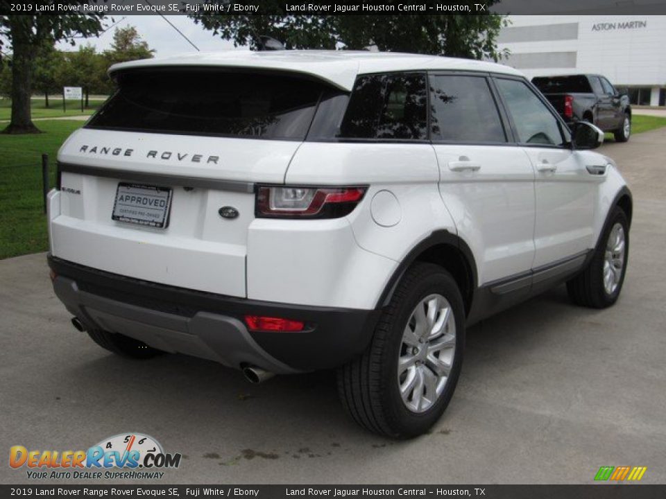 2019 Land Rover Range Rover Evoque SE Fuji White / Ebony Photo #8