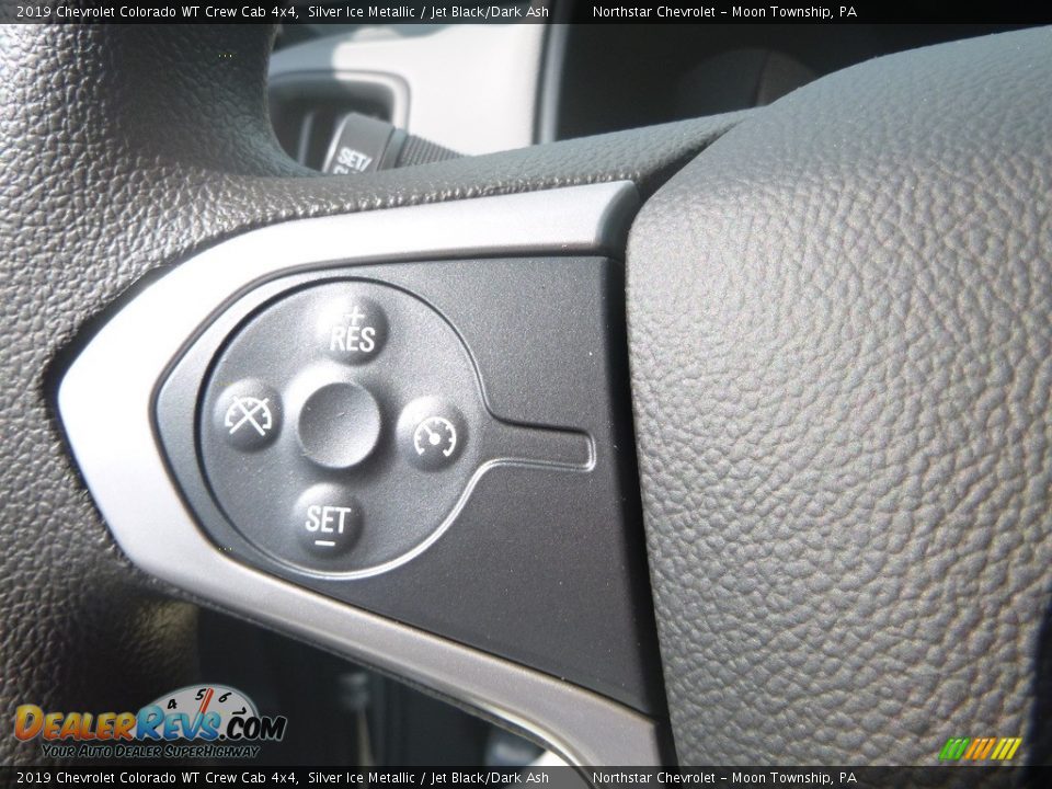 2019 Chevrolet Colorado WT Crew Cab 4x4 Silver Ice Metallic / Jet Black/Dark Ash Photo #17