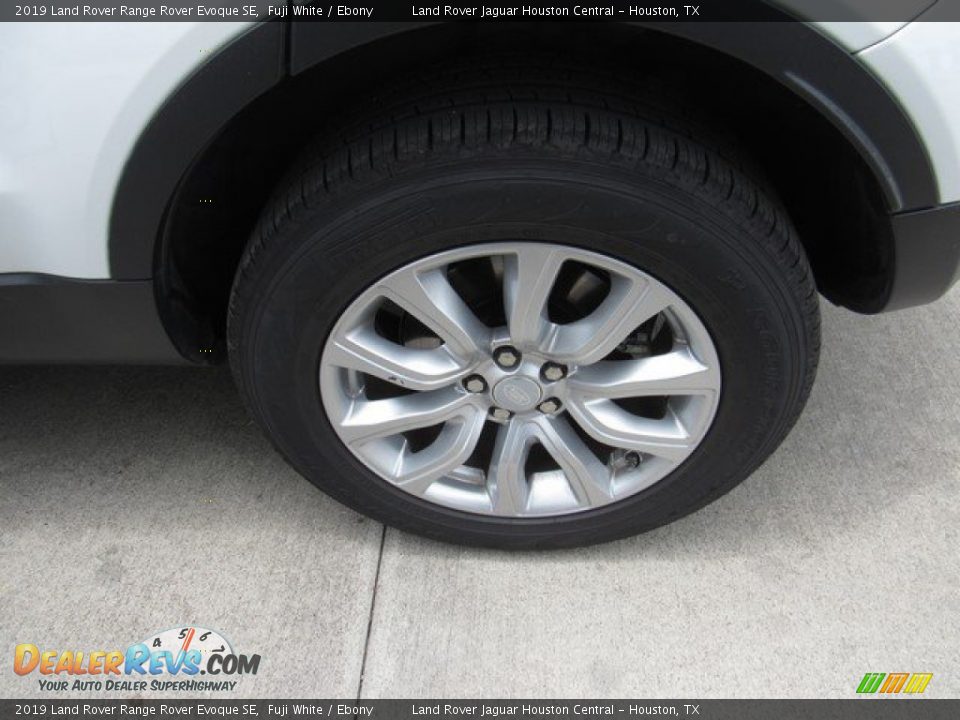2019 Land Rover Range Rover Evoque SE Fuji White / Ebony Photo #9